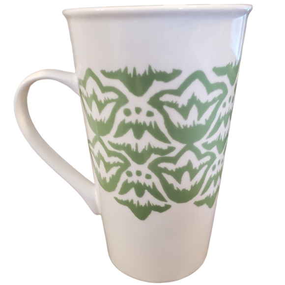 2016 Starbucks 18 oz Mug Green Tulip Patte… - Picture 4 of 7